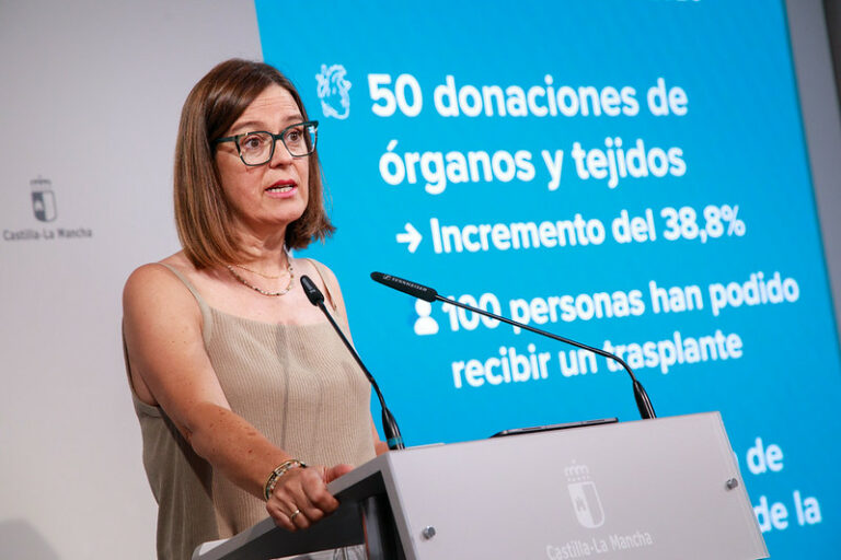 La solidaridad de Castilla-La Mancha se traduce en un aumento de casi el 40% de las donaciones de órganos y tejidos