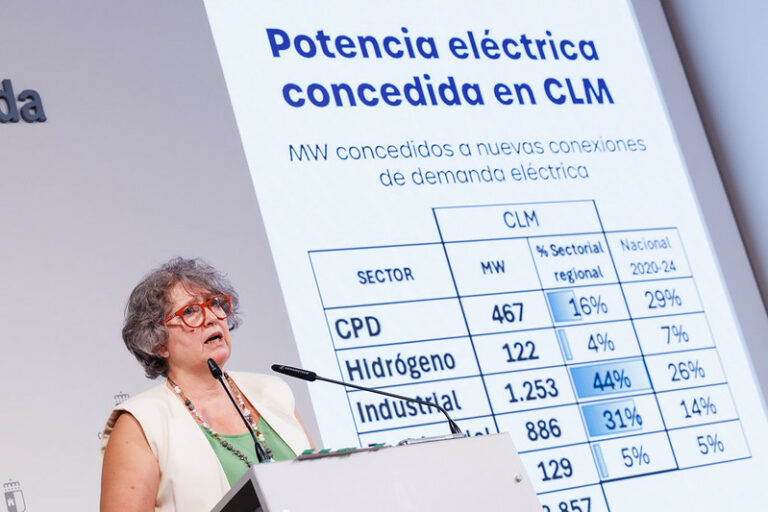 El Gobierno regional solicita al Estado que aceleré la aprobación de la Planificación Eléctrica con todas las infraestructuras que demanda Castilla-La Mancha
