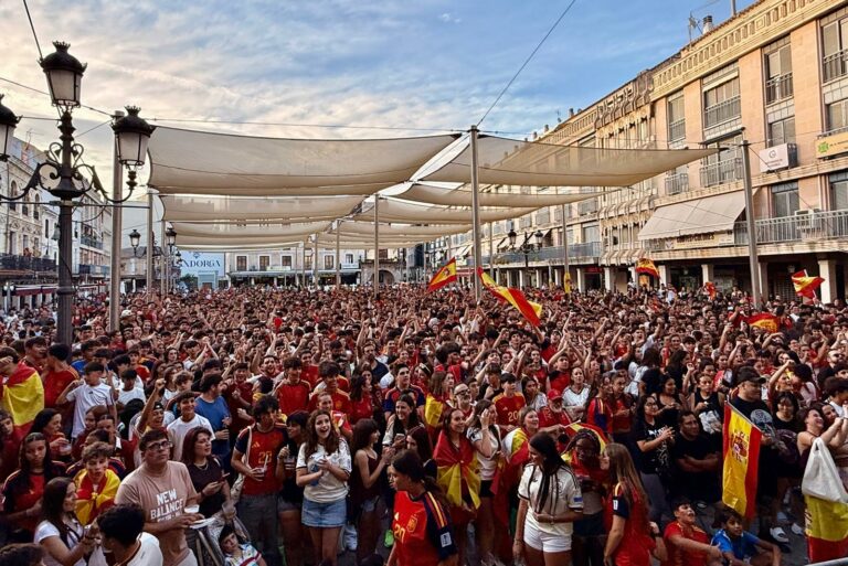 La pantalla gigante para ver la final del Mundial se traslada a la Plaza de Toros de Ciudad Real