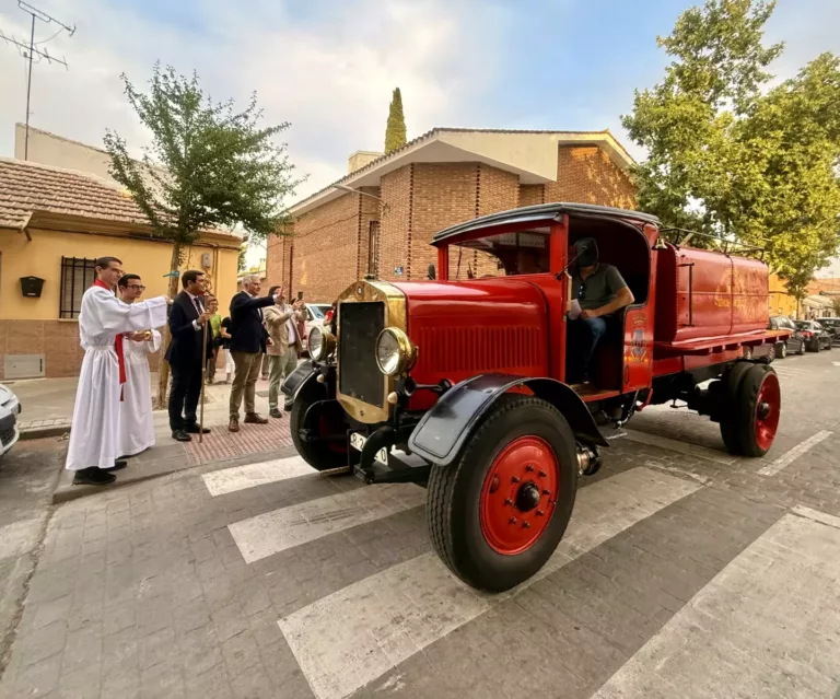 Los conductores ciudadrealeños se encomiendan a San Cristóbal