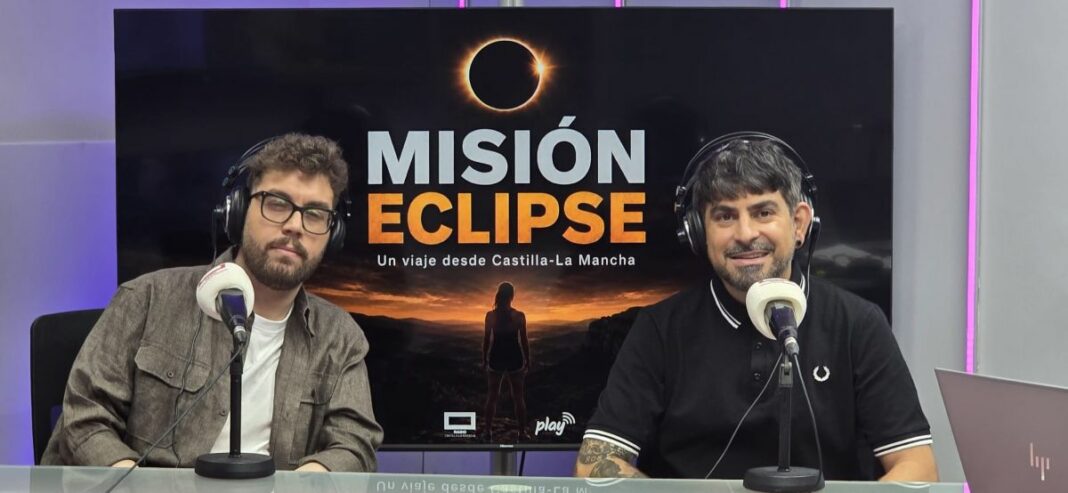 Juan Antonio Lorente y Sergio Checa en el magacín de 'CLM Hoy' de Radio Castilla-La Mancha