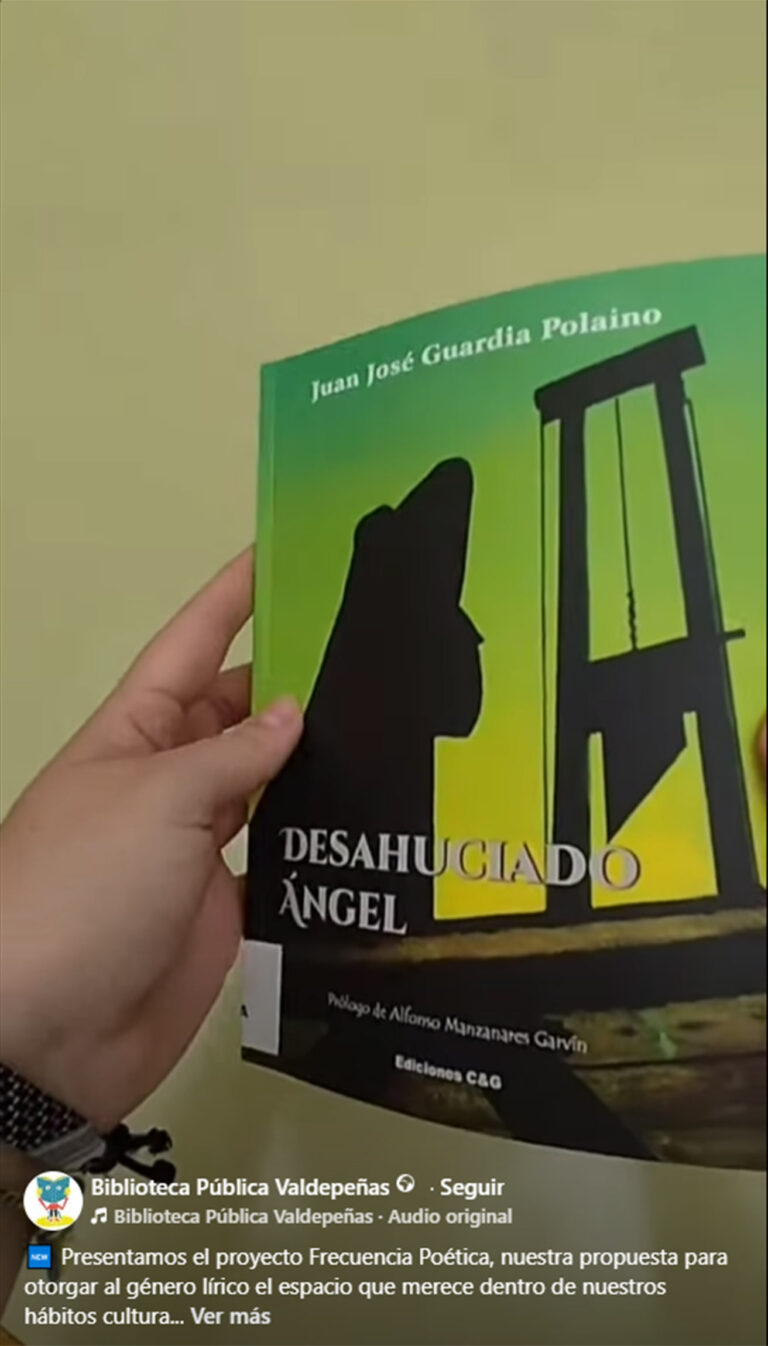 La Biblioteca Pública de Valdepeñas lanza el proyecto ‘Frecuencia Poética’ para acercar el género lírico a la ciudadanía