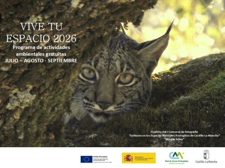 El programa ‘Vive tu Espacio’ arranca el próximo 4 de julio con unas 30 actividades gratuitas para disfrutar de los espacios naturales protegidos de Castilla-La Mancha