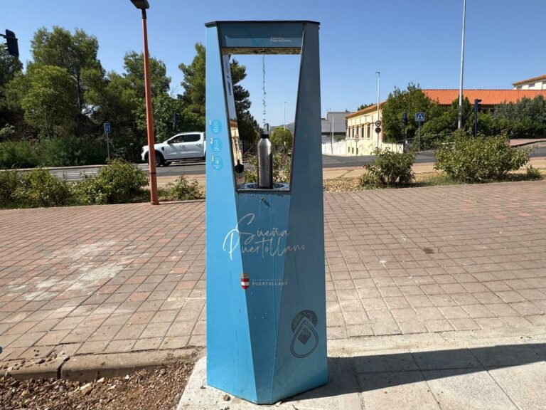Puertollano amplía su red de fuentes refrigeradas con tres nuevas instalaciones