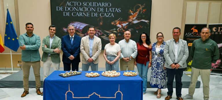 Valverde agradece la donación de 4.000 raciones de carne de caza al Banco de Alimentos
