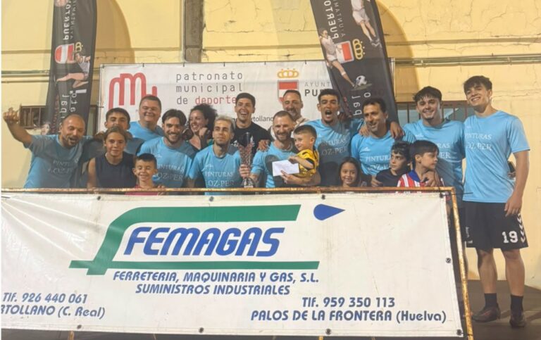 Pinturas Loz Per se proclama campeón del XXVII Torneo de Fútbol 7 Ciudad de Puertollano