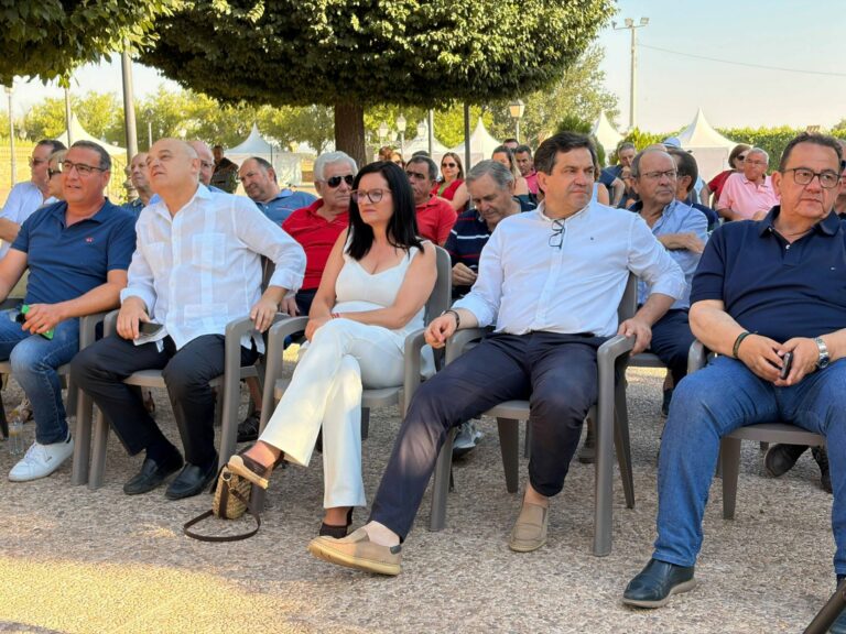 Valverde dice que para garantizar el futuro del campo ciudadrealeño hay que desarrollar el Pacto del Agua de C-LM