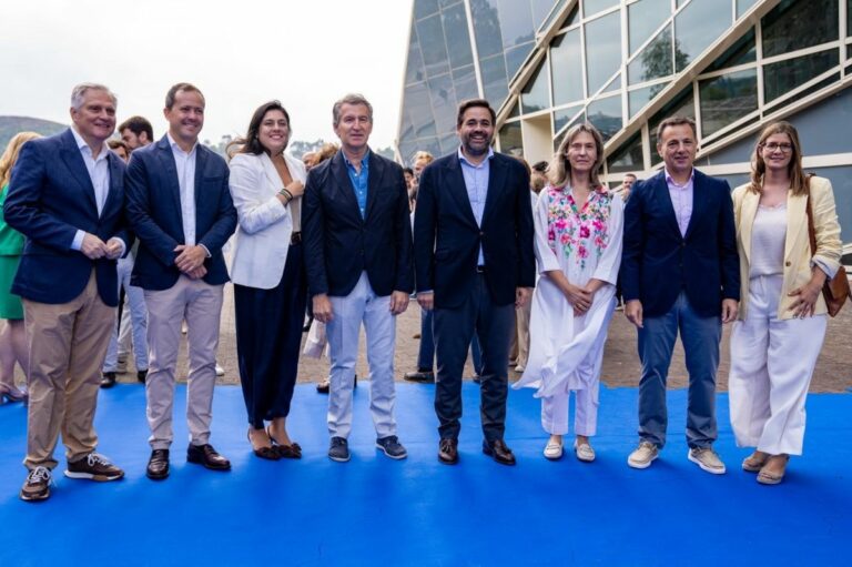 Velázquez, Guarinos, Serrano, Cañizares y Jiménez, en modo campaña presumiendo de gestión del PP: «España nos necesita»