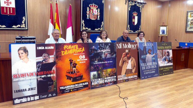 Vanesa Martín, Nil Moliner y Galván Real encabezan el cartel musical de las fiestas de Villarrubia de los Ojos