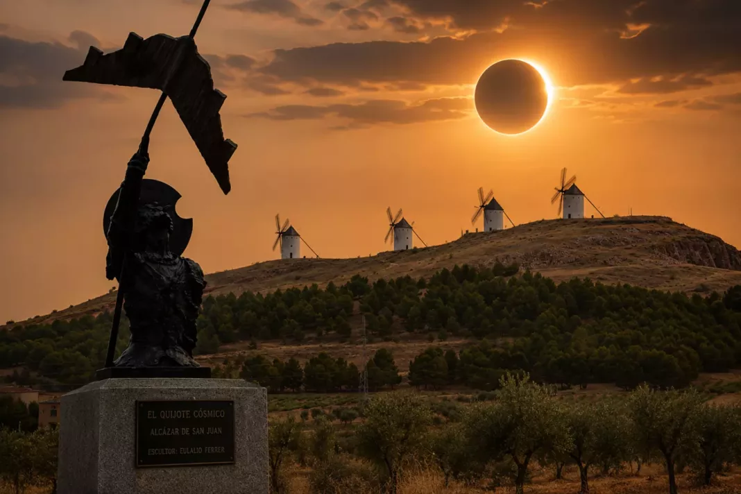 Eclipse Quijote Cósmico