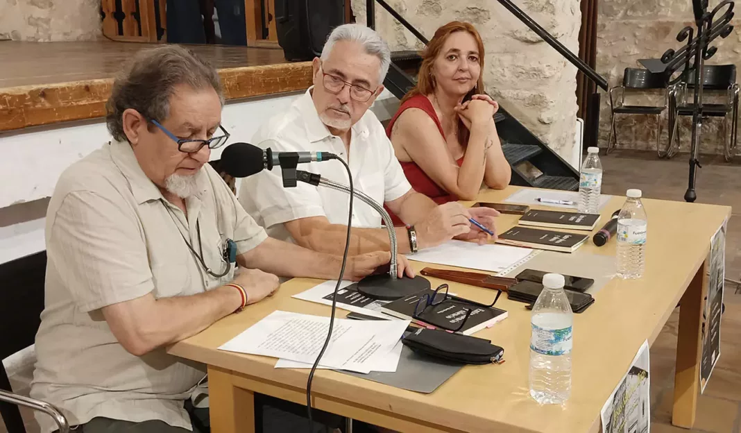 Juan José Guardia Polaino, Jesús Sánchez Rivas y la edil valdepeñera Julia Cejudo