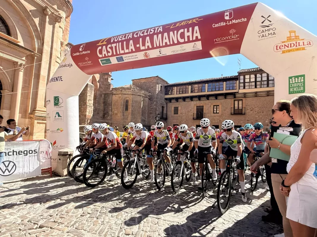 Primera etapa, salida ciclistas