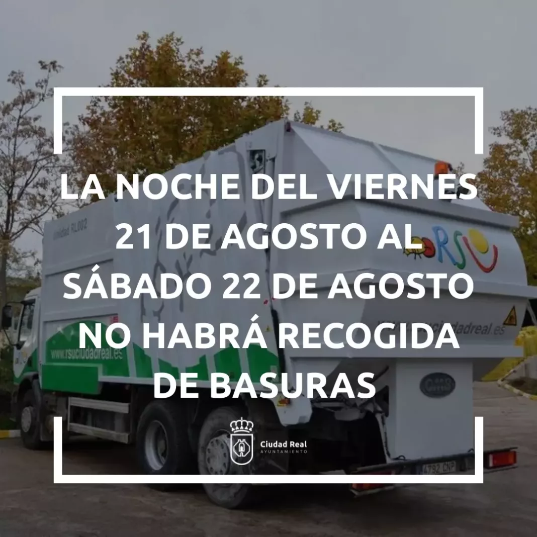 Recogida de basuras fiestas