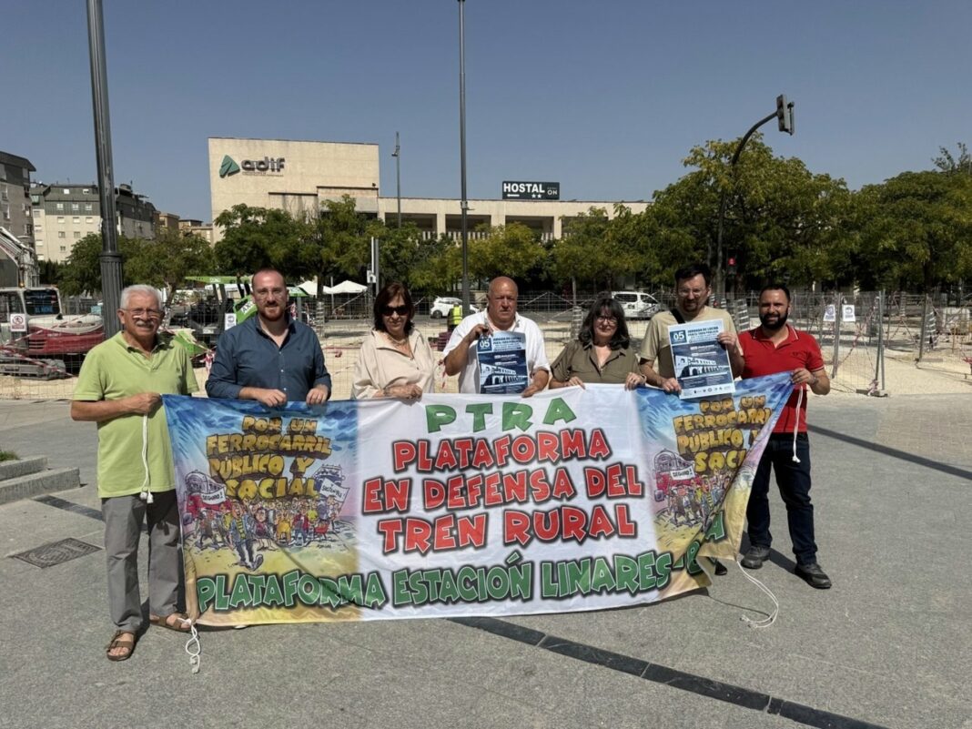 Jaén.- Convocan una concentración el 5 de septiembre en Linares-Baeza para exigir mejorar ferroviarias