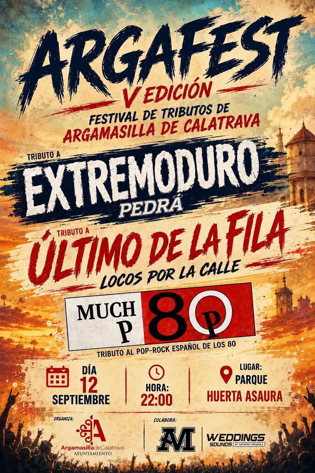 Cartel con la nueva edición de Argafest