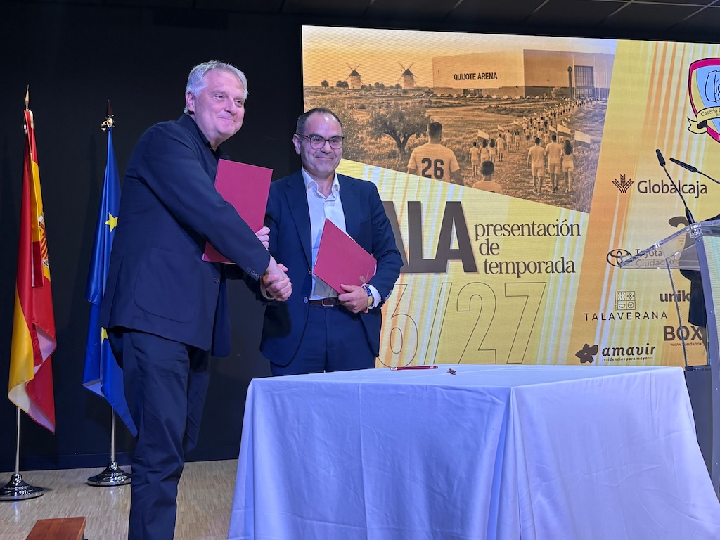 El Ayuntamiento de Ciudad Real reafirma su compromiso con el BM Caserío con un nuevo convenio de 200.000 euros