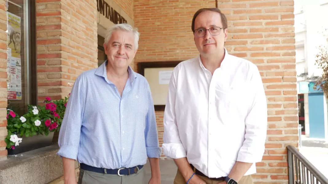 Enrique Belda y Luis Ramón Mohíno en MIguelturra