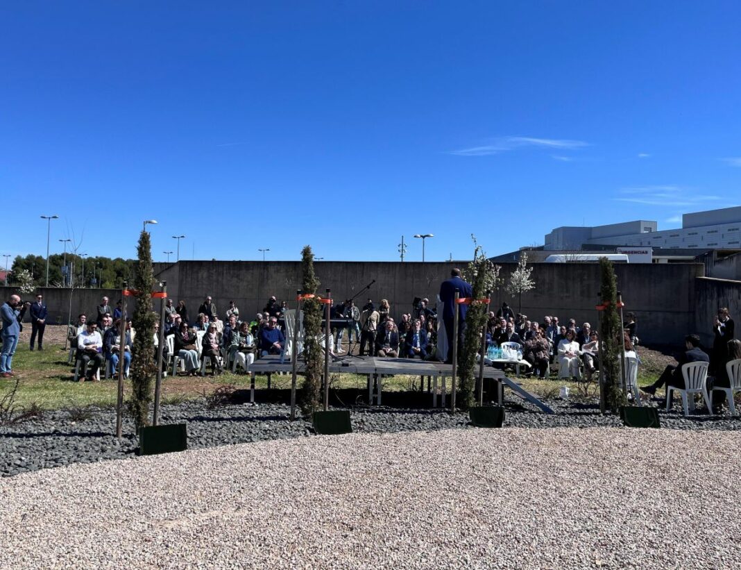 Espacio donde se emplazará la escultura