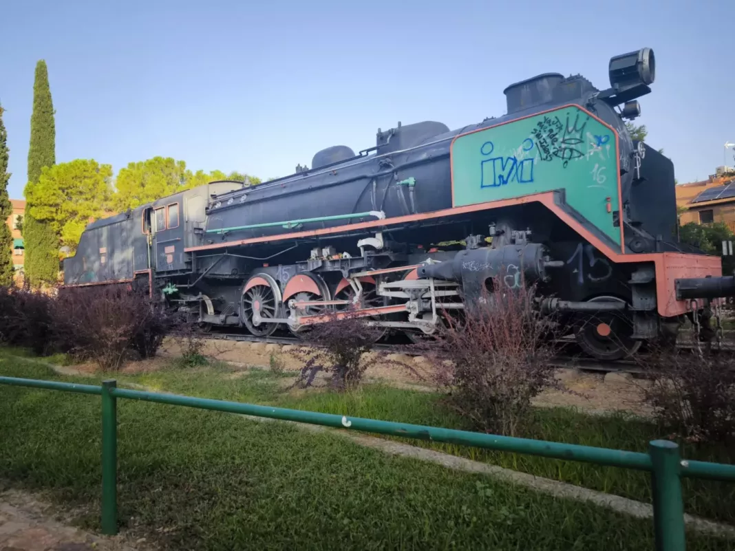 Máquina Mikado Ciudad Real Parque Santo Tomás de Villanueva